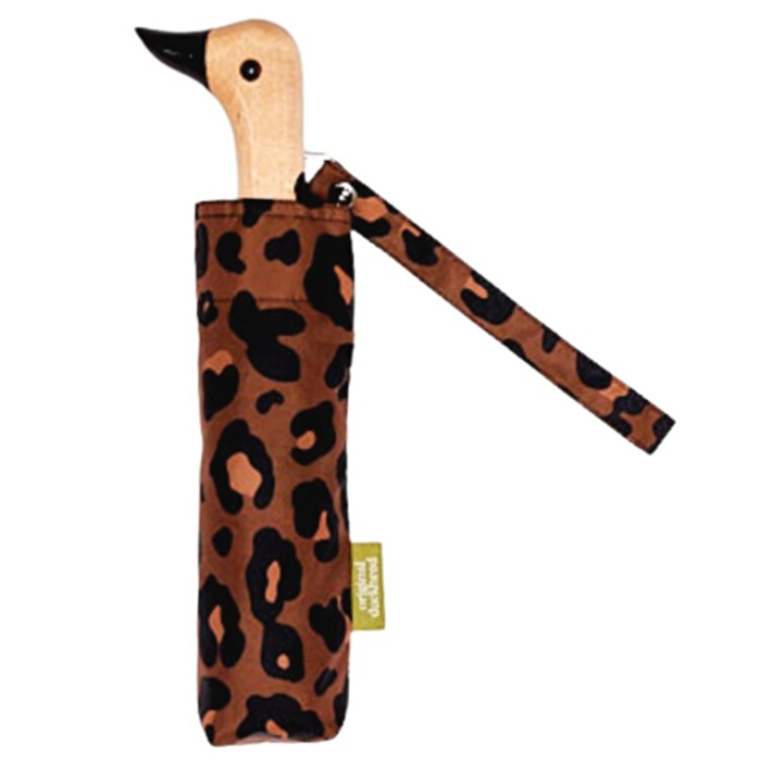 ORIGINAL DUCKHEAD Duck Kompakt Şemsiye Leopar
